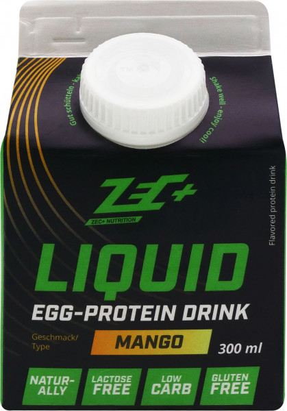 zec+ Liquid Egg Protein Drink 300ml